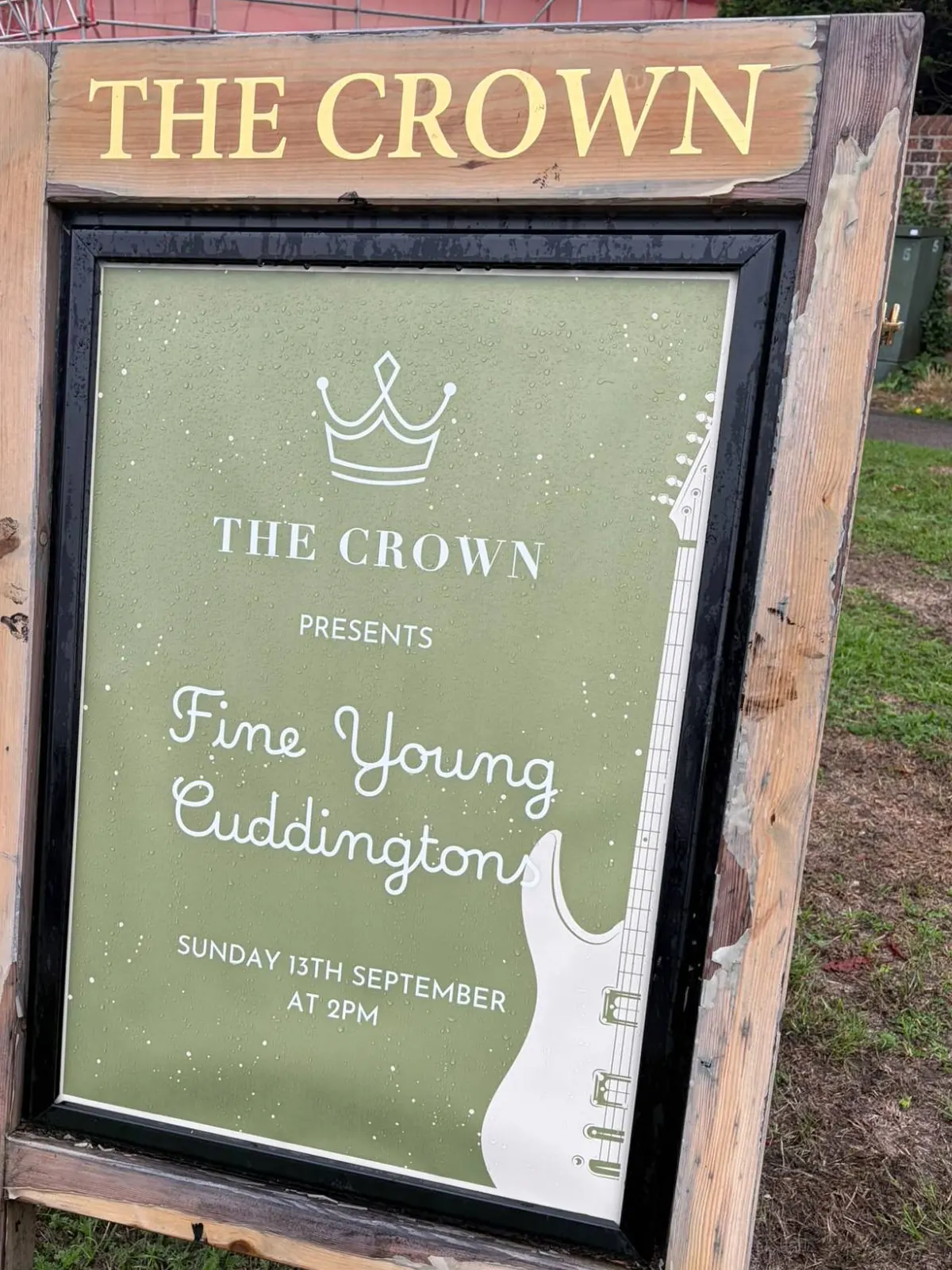 The board out on the green