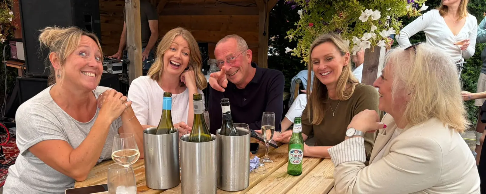 Good company round the table